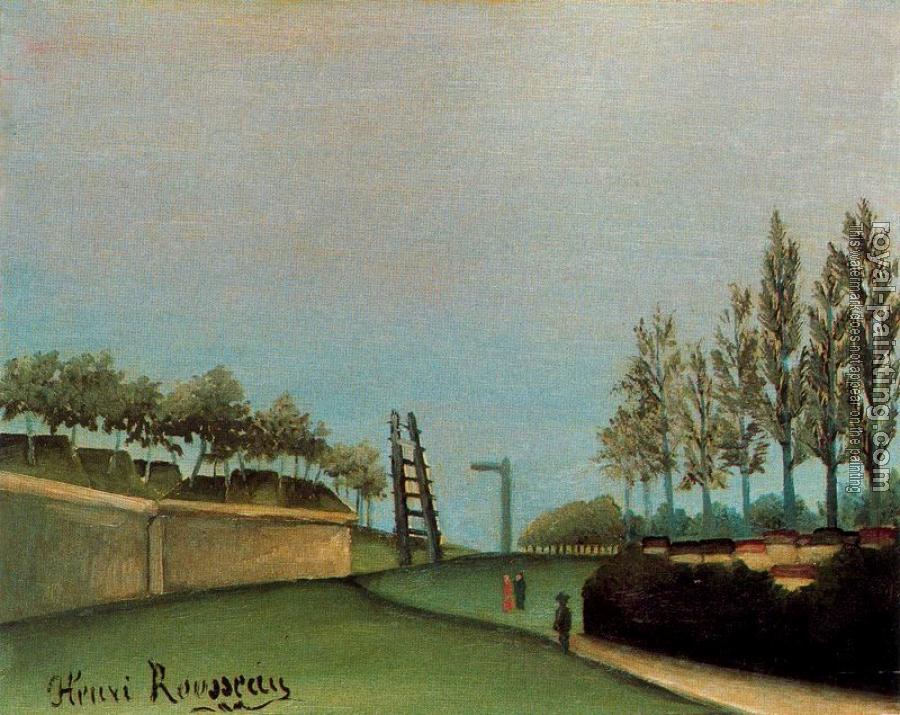 Henri Rousseau : View of the Fortifications to the left of the Gate of Vanves
